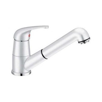Кухонний змішувач Blanco DARAS-S, білий- sanitbuy.pl