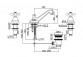 Змішувач для раковини на 3 отвори Paffoni Iris- sanitbuy.pl