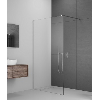 Стінка Walk-In Radaway Modo New II 70, 68.5-69.5x200cm, хром, скло прозоре- sanitbuy.pl