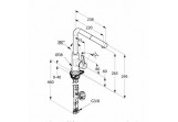 Кухонний змішувач одноважільний Kludi L-INE S