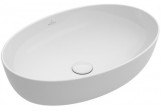 Умивальник на стільницю овальна Villeroy & Boch Artis білий Alpin 61x41 cm